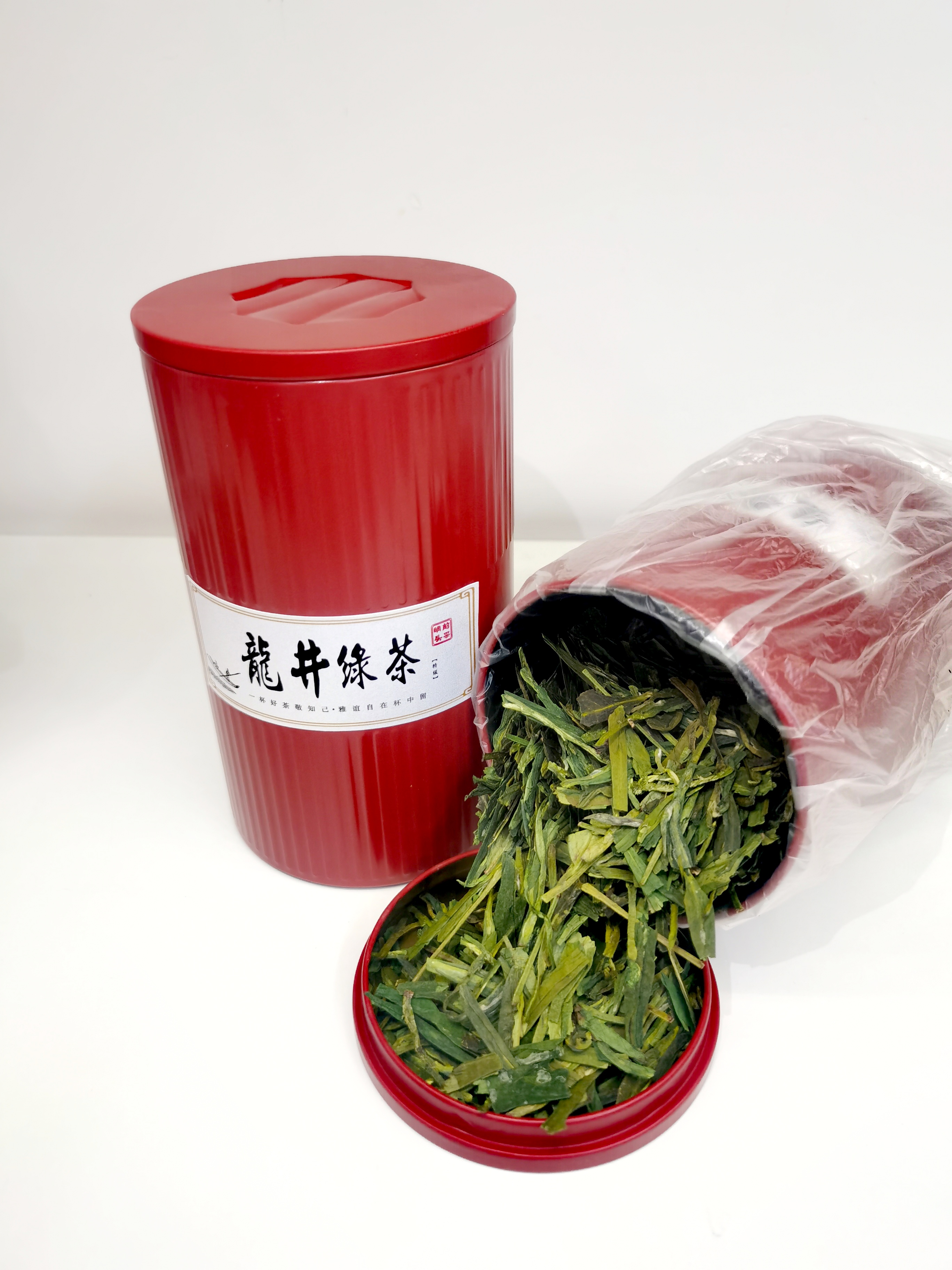龙井绿茶-私房茶茶叶罐装