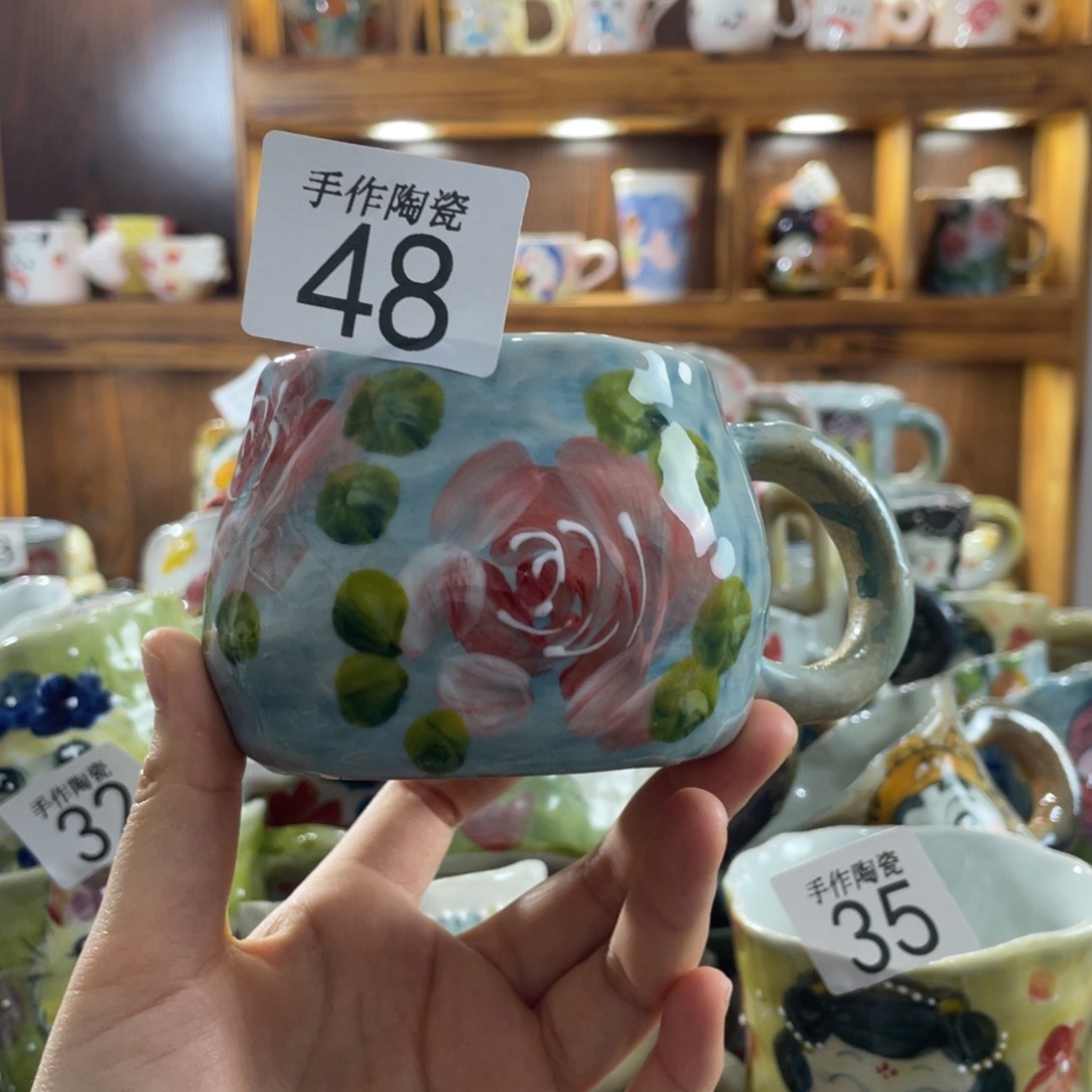 景德镇手工陶瓷咖啡杯48
