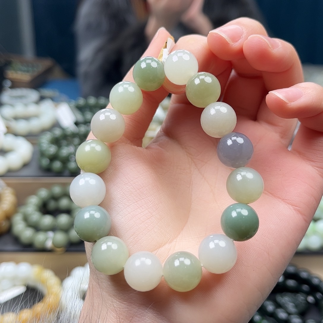 和田玉手链未镶嵌