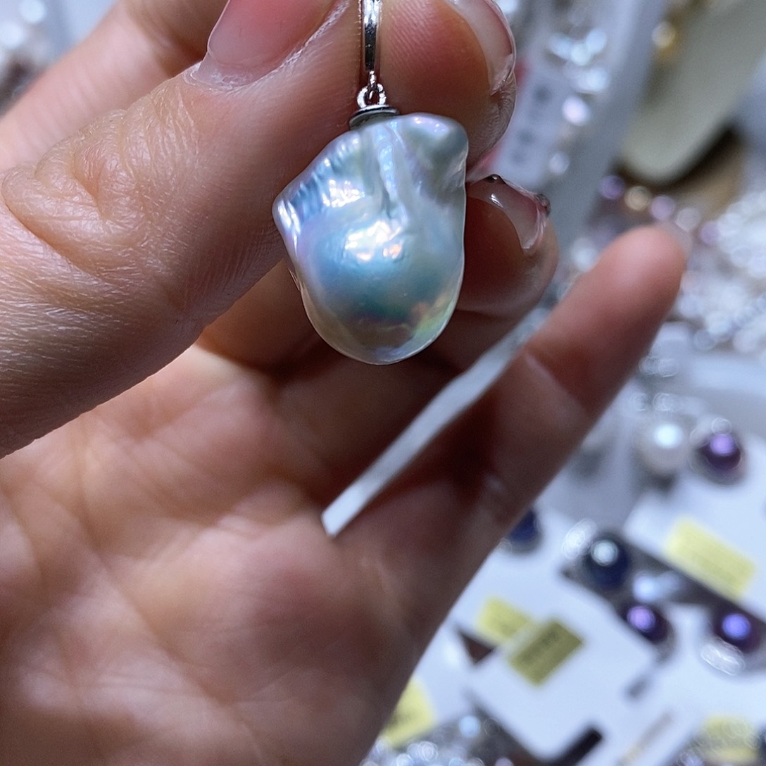 淡水珍珠吊坠未镶嵌