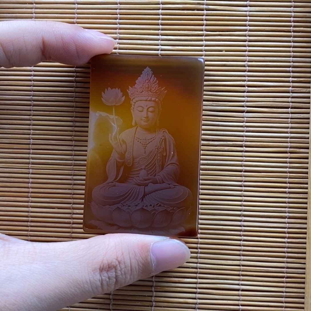 玛瑙/玉髓未镶嵌吊坠(不含链)