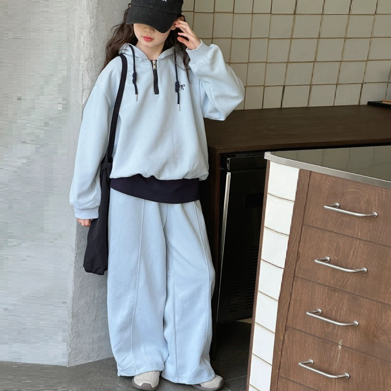 386-沫弛尔2025女大童秋季新品套装女学院风