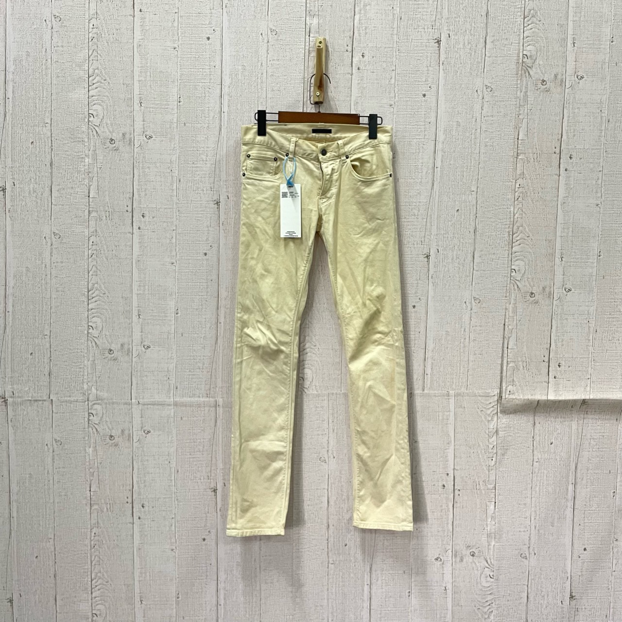 95新 Prada/普拉达 （cc）卡其色长裤 28码 fg206229