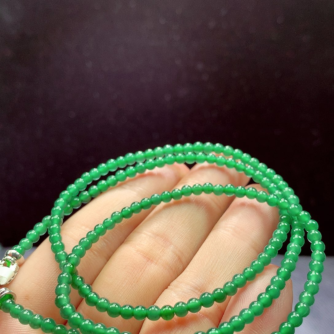 翡翠手链未镶嵌项链