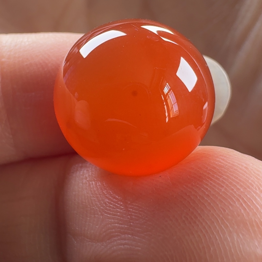 南红玛瑙未镶嵌圆蛋面