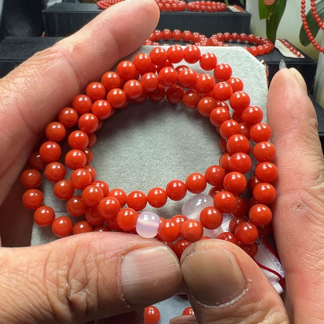 南红玛瑙天然原矿多圈6.6未镶嵌