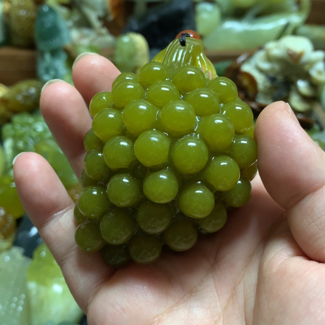 岫玉手把未镶嵌手把
