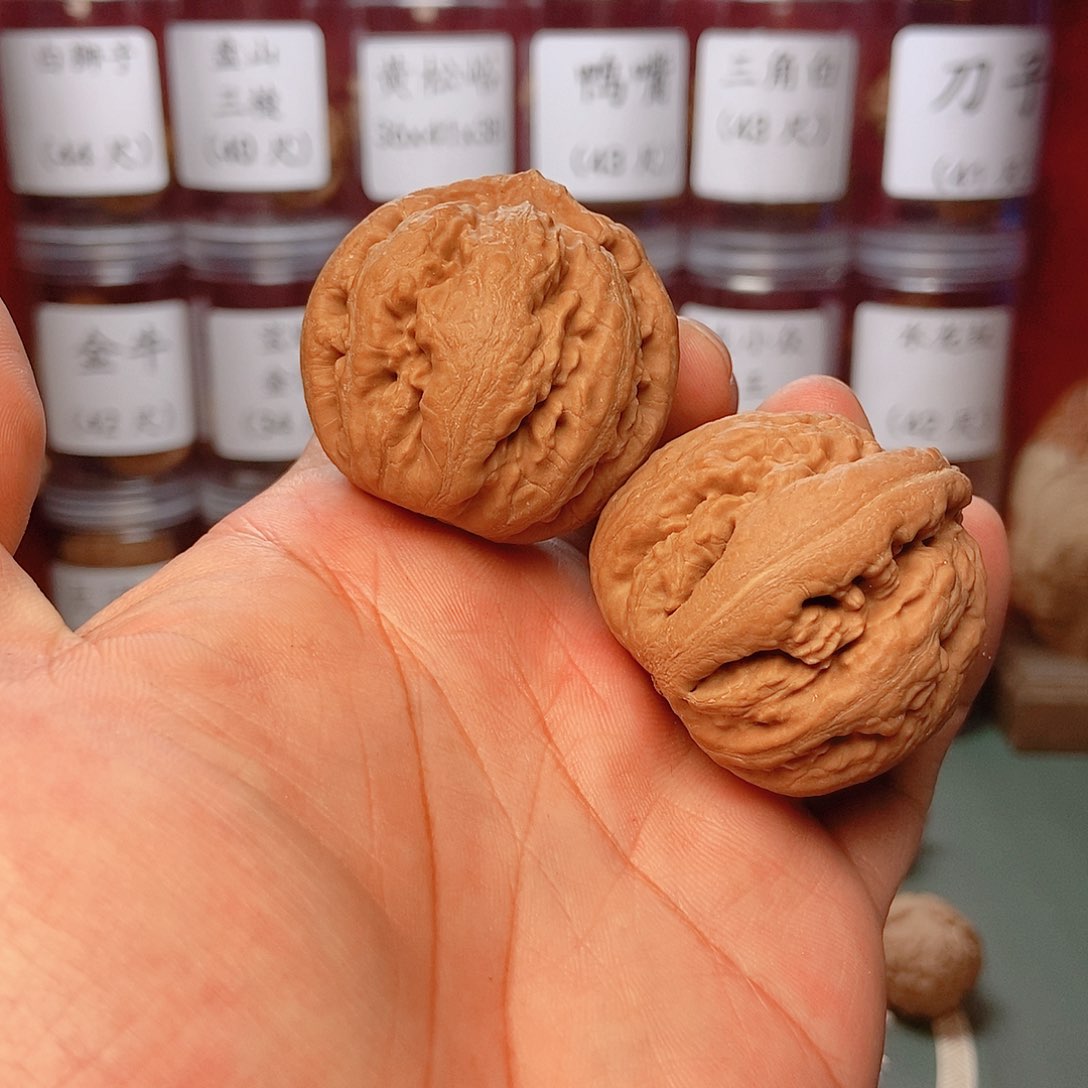 文玩核桃把件橙****?霸王龙