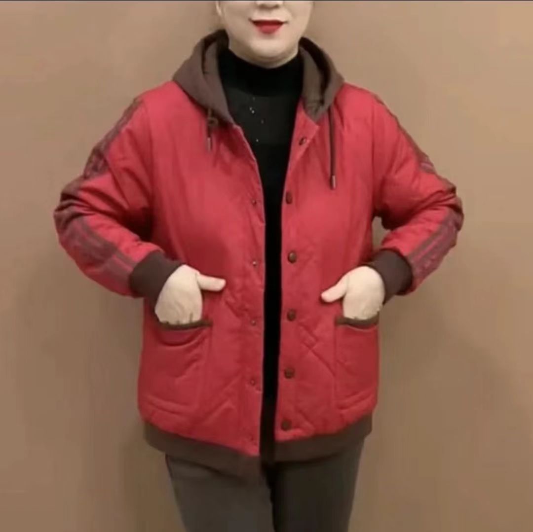 常规款连帽女棉衣棉服网红加厚冬季大码保暖宽松休闲秋冬