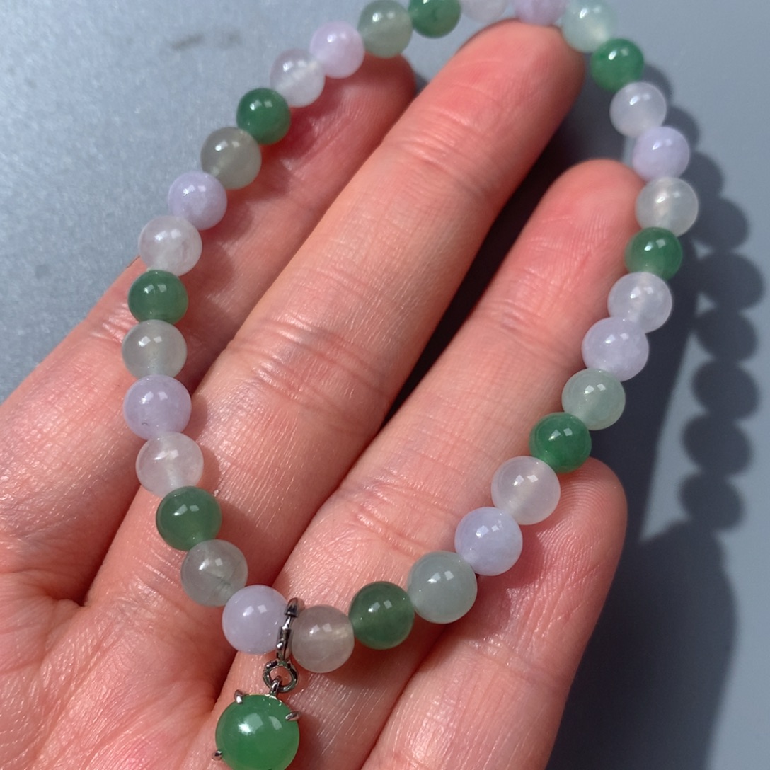 翡翠未镶嵌手串串