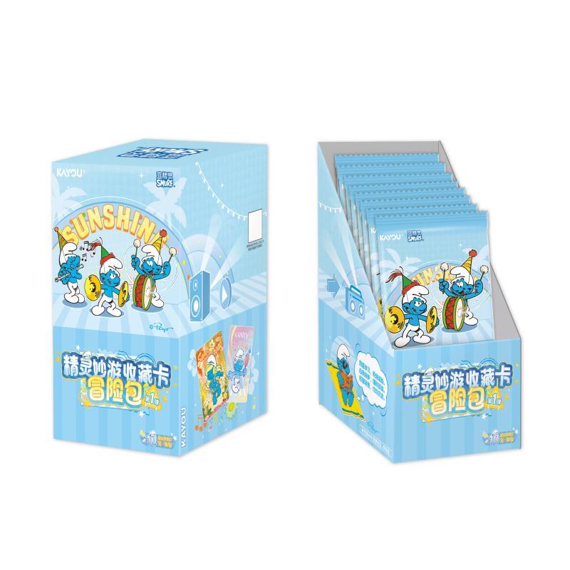 小安-卡游 蓝精灵冒险包第1弹 精灵妙游动漫收藏卡（默认代拆）