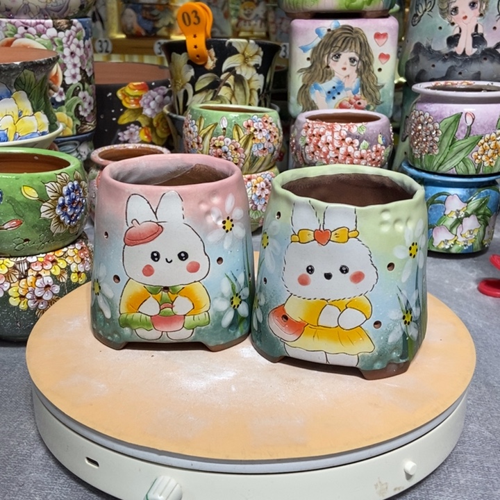 景德镇艺术手绘作品