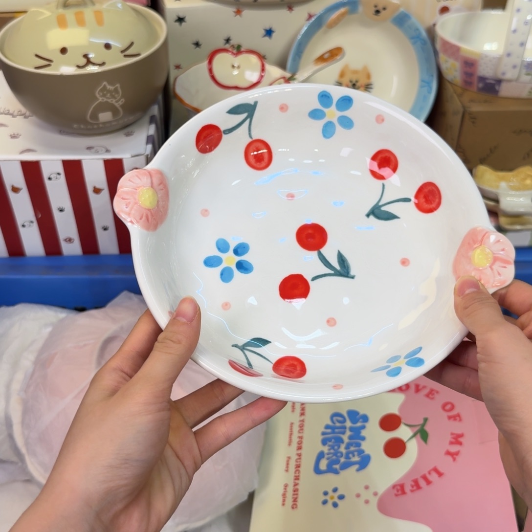瓷盘子陶瓷陶瓷他v陶瓷厂