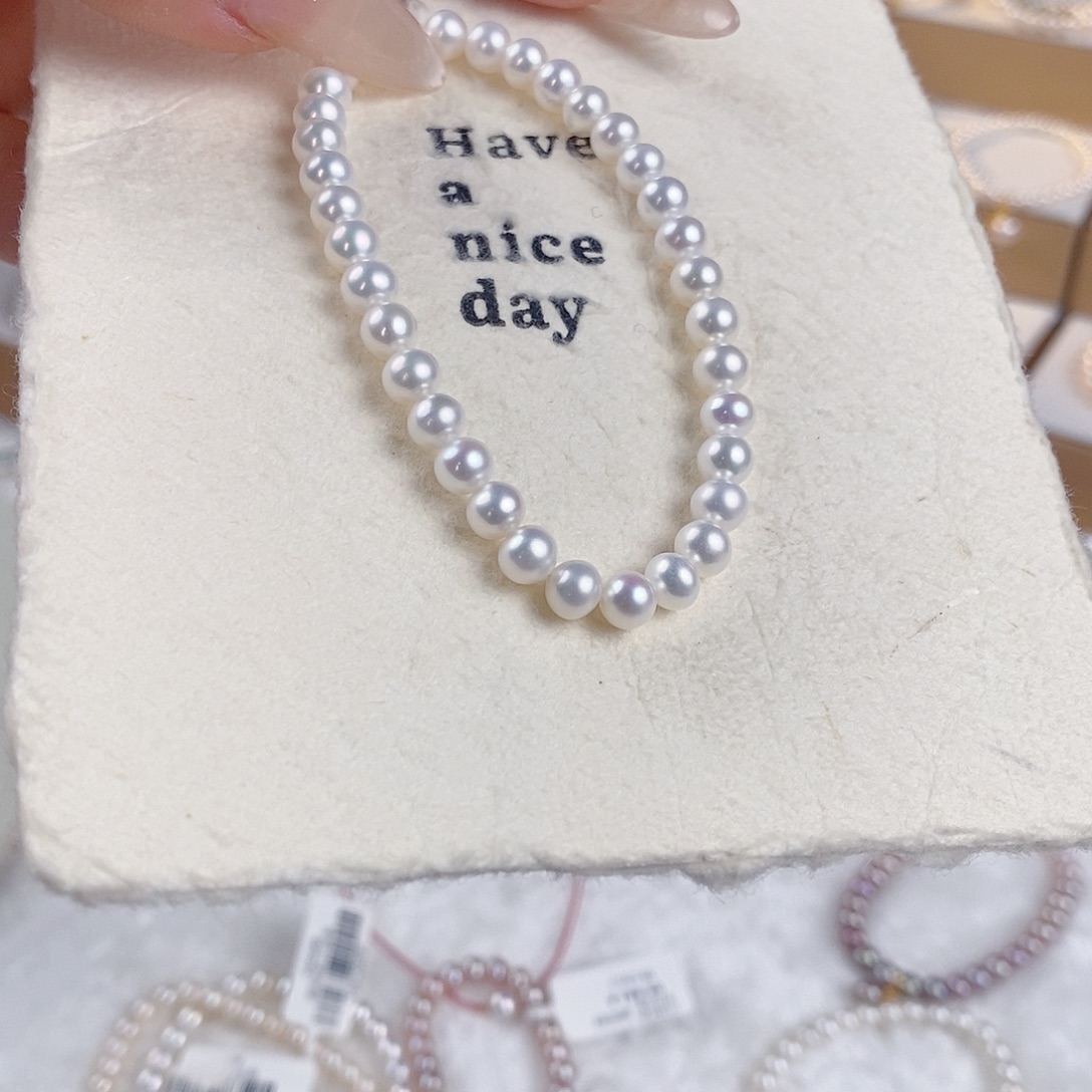 未镶嵌手链淡水珍珠