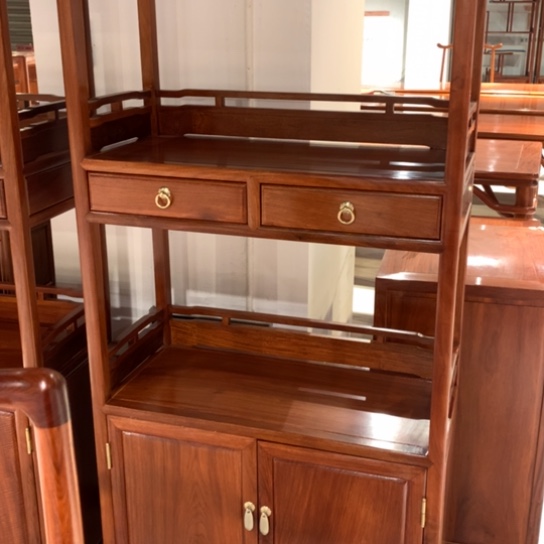 紫檀木类家具泡***8158层架