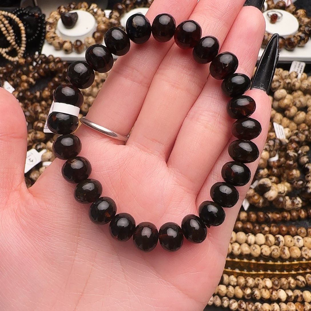 琥珀未镶嵌手链抚顺琥珀