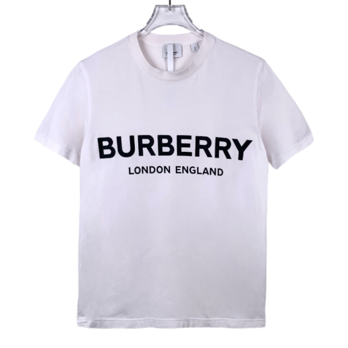 95新 BURBERRY/博柏利 011250 logo印花T恤 S码 原价4400 