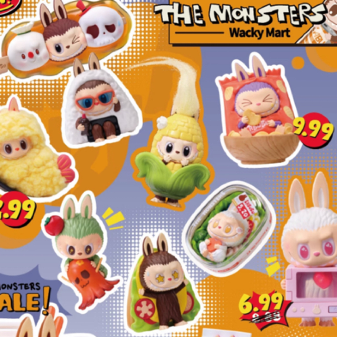 【代拆】Labubu怪味便利店系列萌粒潮玩盲盒