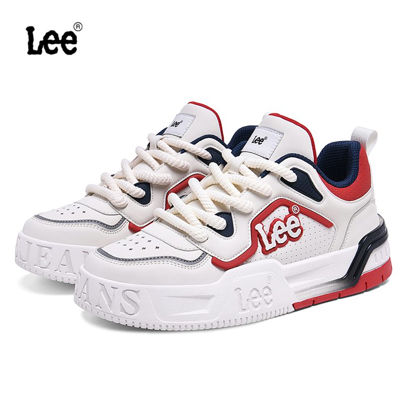 Lee板鞋男士2025新款秋冬小白鞋男款厚底增高男鞋潮流高端休闲鞋