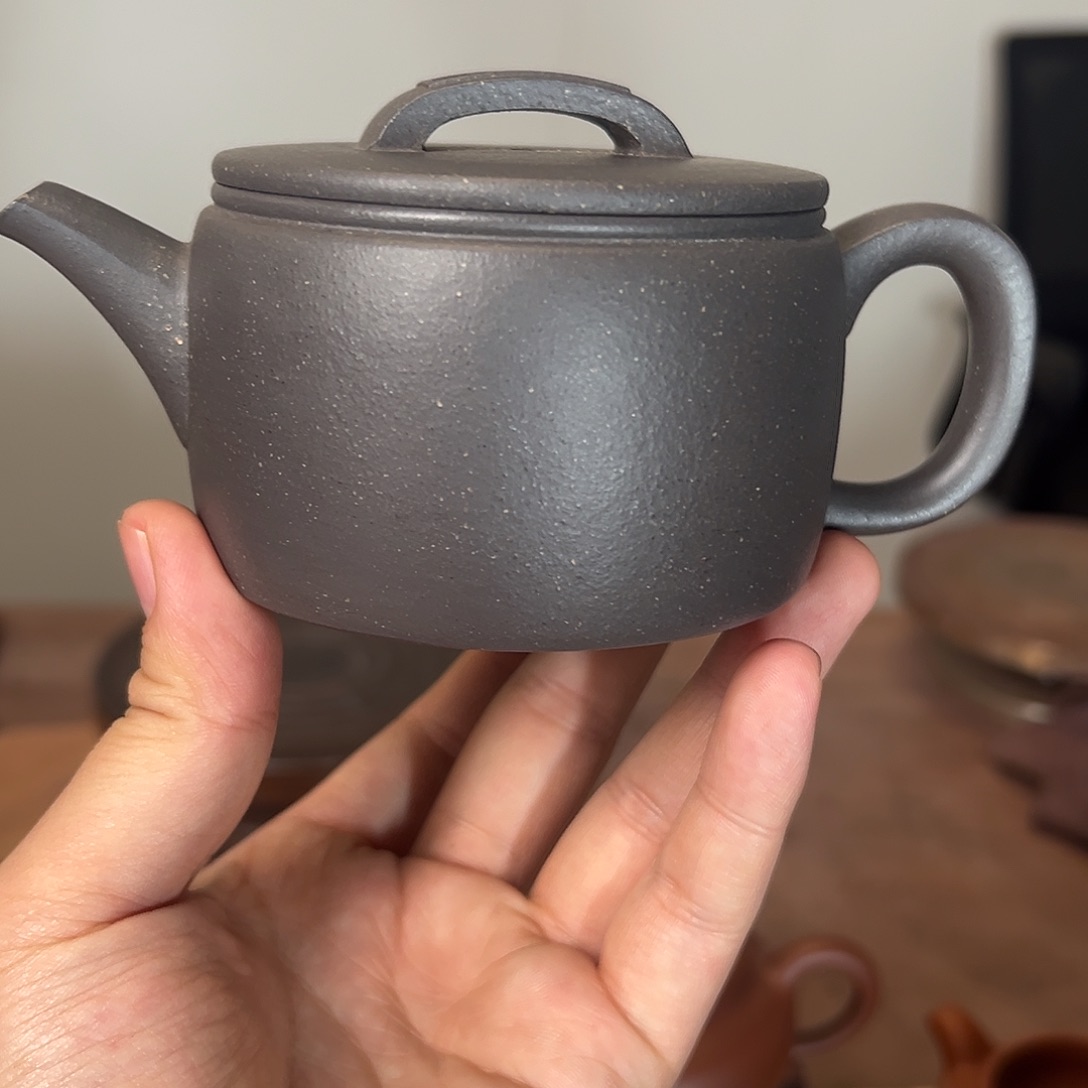 紫砂茶壶天青泥汉瓦