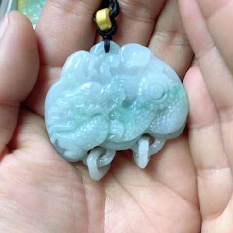 翡翠颈饰未镶嵌天然缅甸翡翠a货