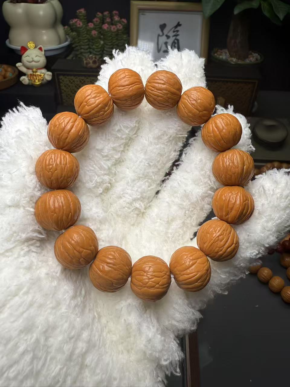 聚宝盆猴头文玩手串
