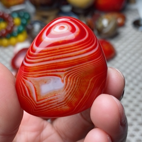 未镶嵌玛瑙/玉髓珠宝奇石蟹**.打孔不退不换