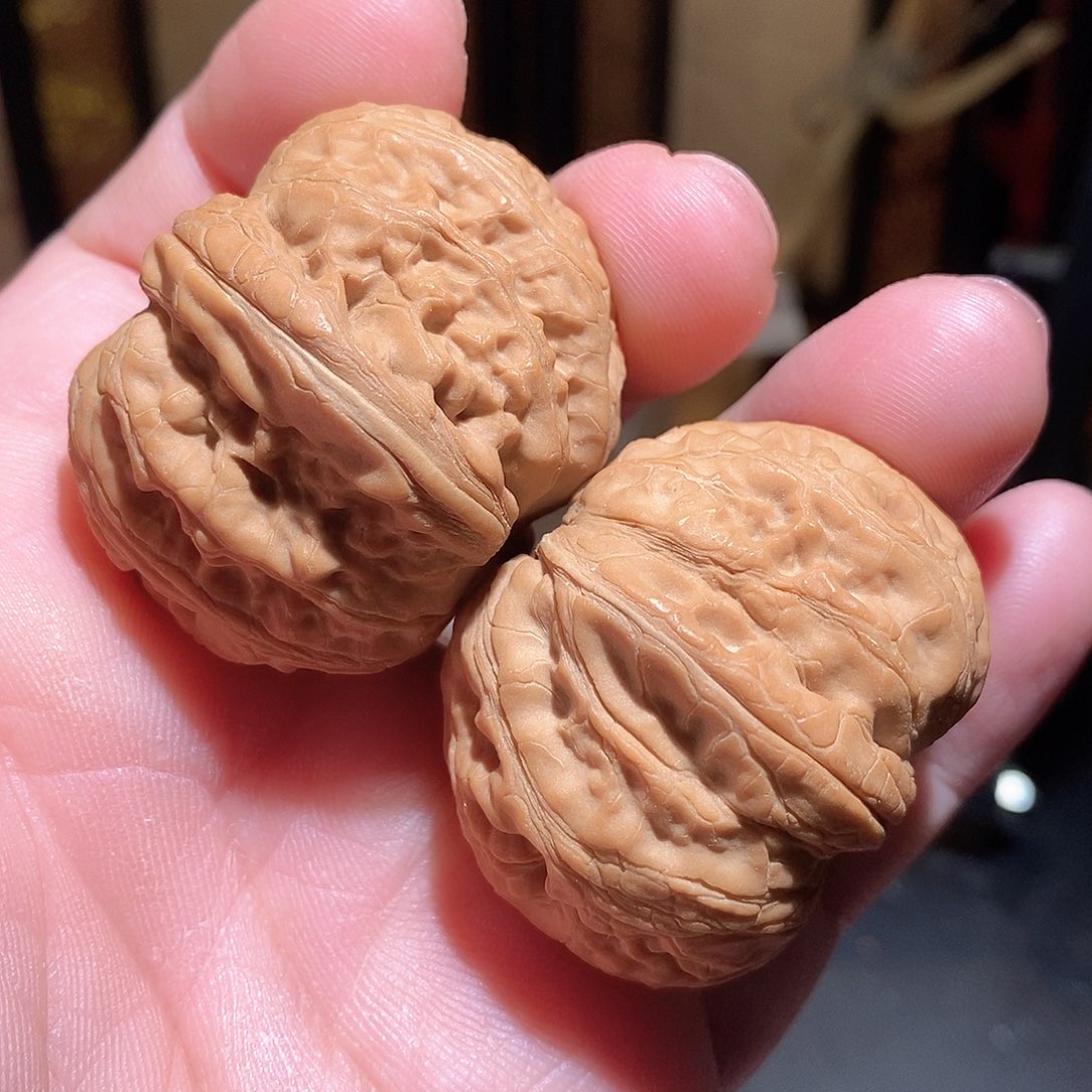 文玩核桃把件42元宝全品