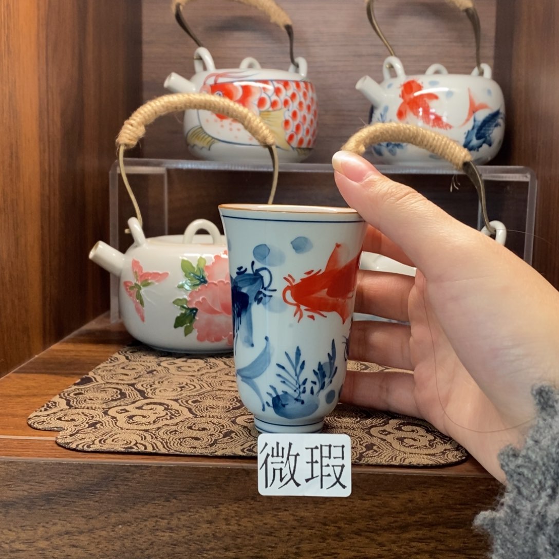 釉下彩手工绘制手工绘制