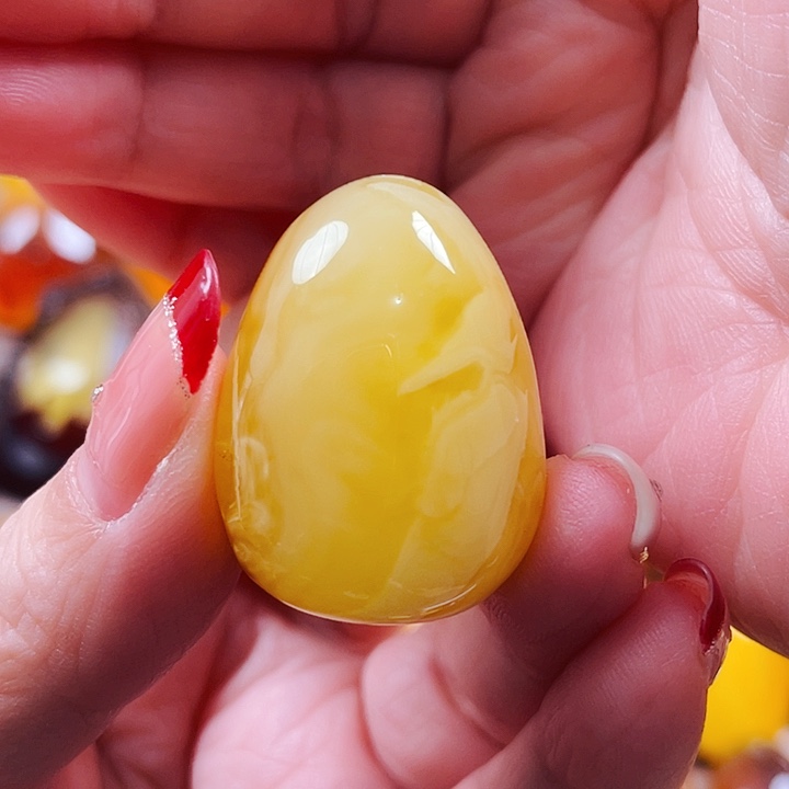 琥珀颈饰未镶嵌吊坠