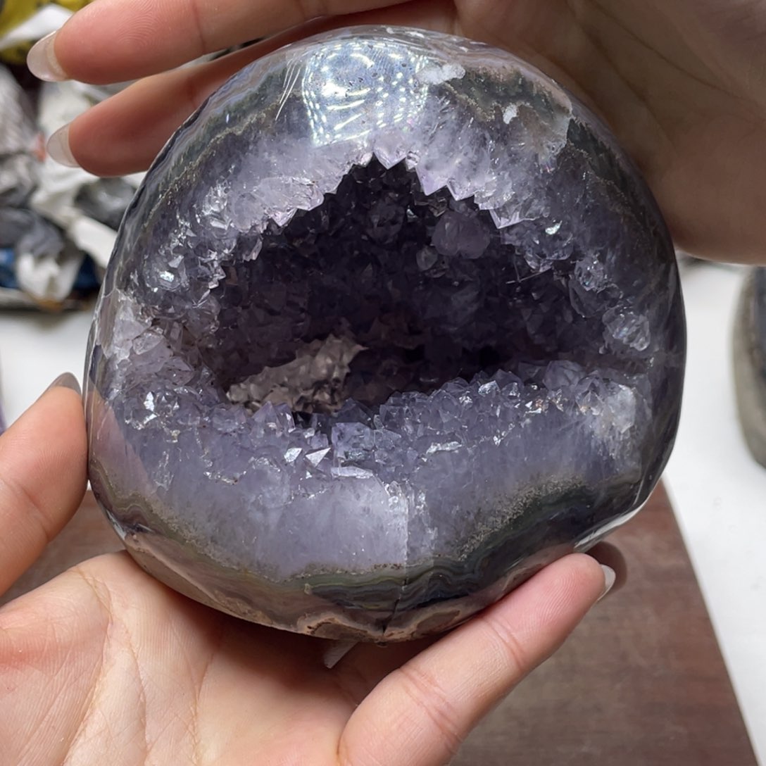 紫晶大型摆件（非配饰）未镶嵌