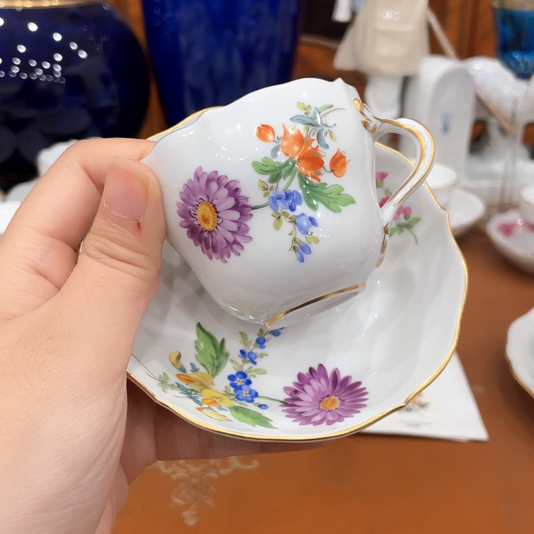摆件中古一等摩卡杯