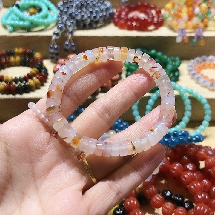 玛瑙/玉髓未镶嵌手链