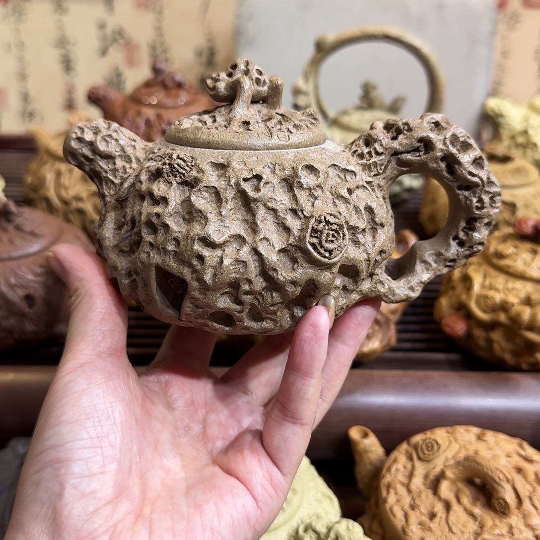 紫砂茶壶降坡泥供春