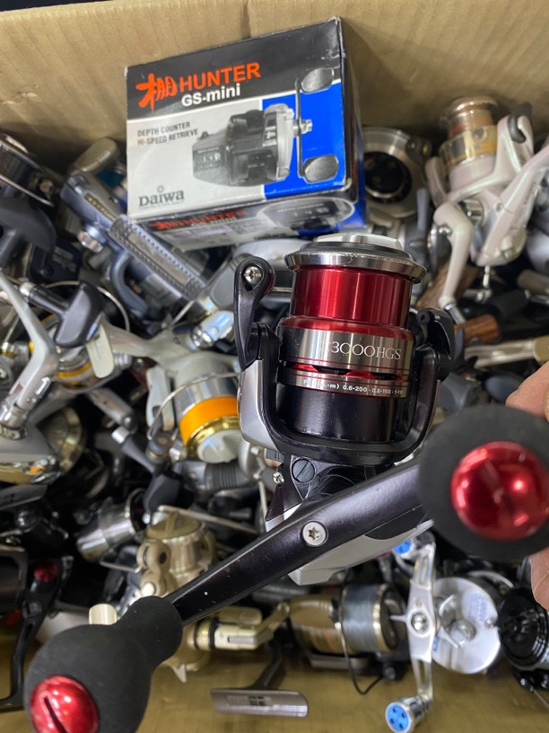 3⃣️中古各类渔轮 纺车轮 水滴轮 以直播间介绍实物为准