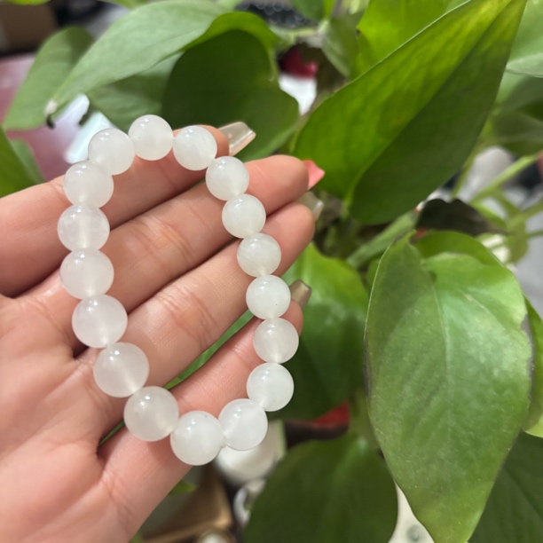 新疆克拉玛依高冰白卡10手串多样性发货拍一发一