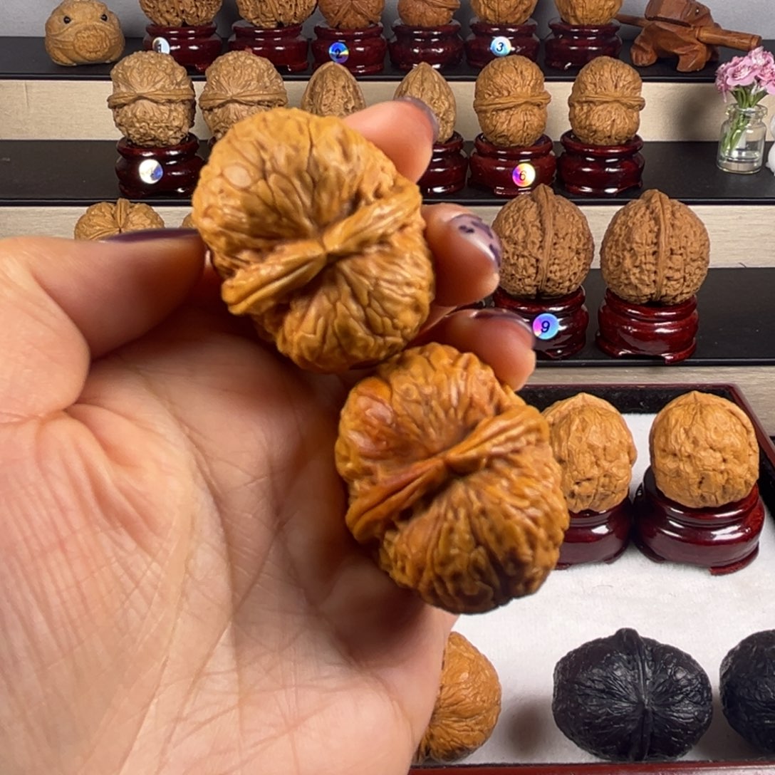 吊坠文玩核桃玲珑元宝W3