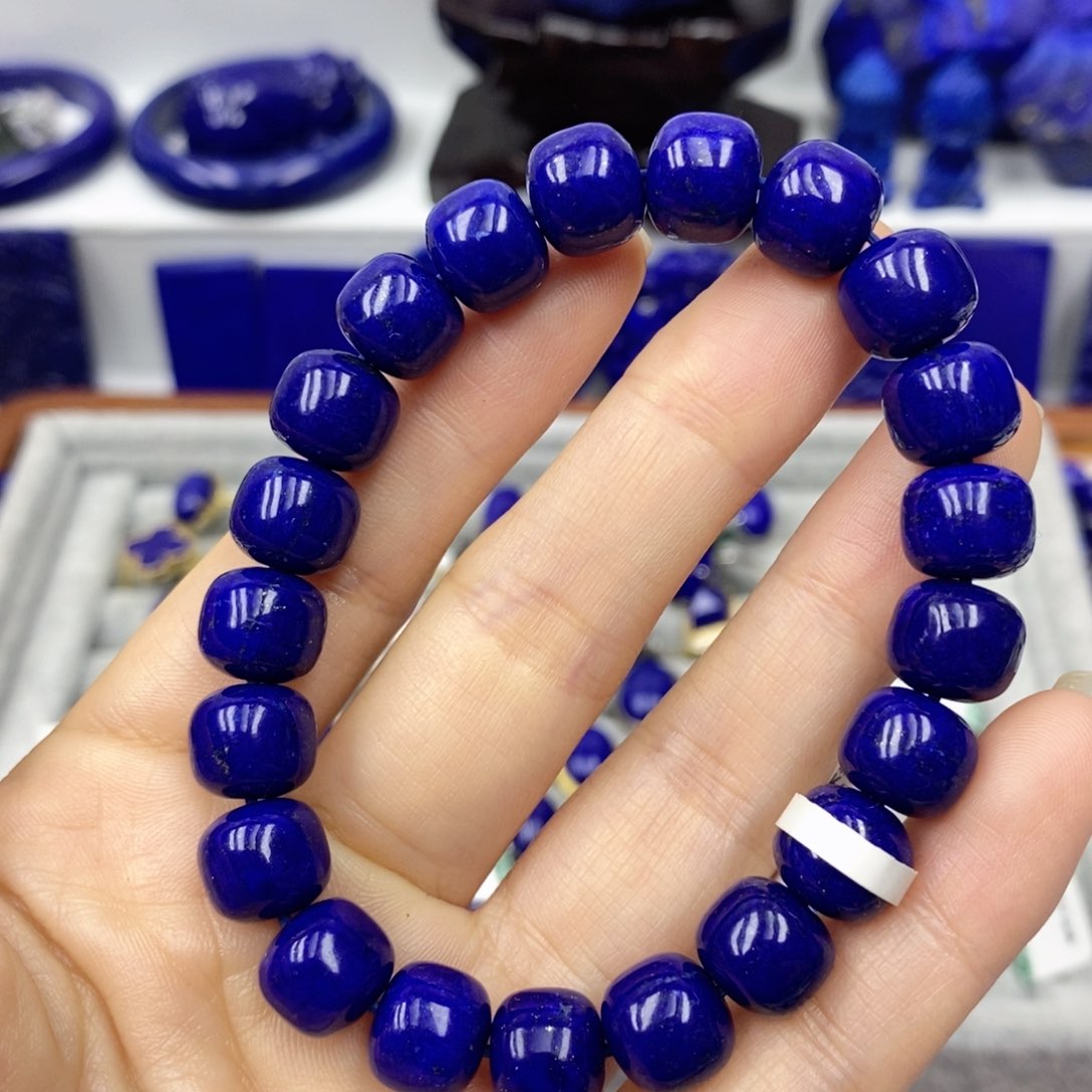 青金石手链未镶嵌