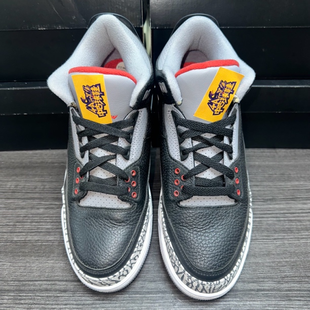 AJ3黑水泥 43码原盒 全新鞋 