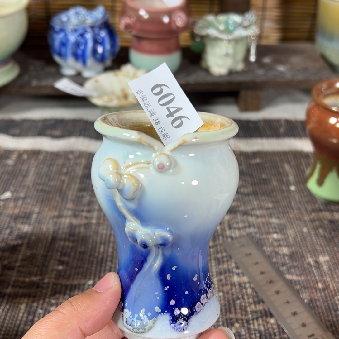 红陶景德镇手工花盆