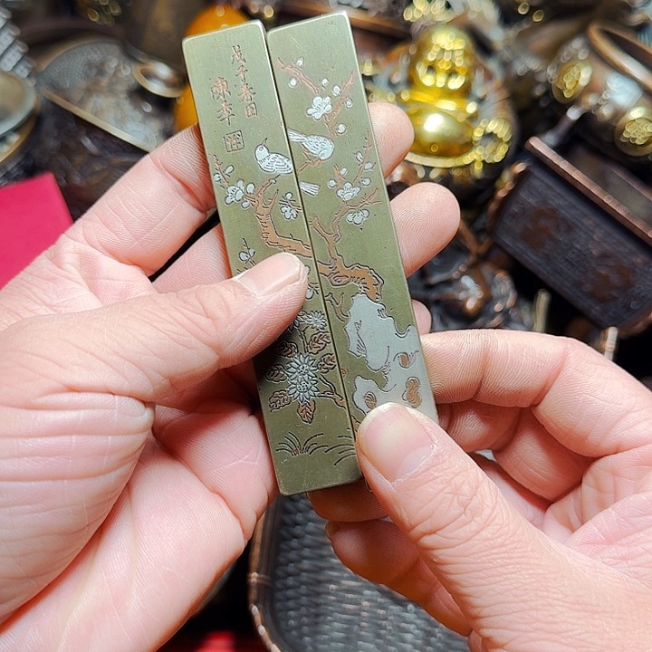 铜器摆件收收藏藏