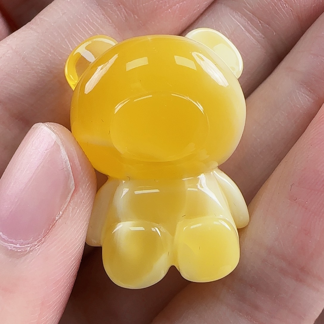 琥珀裸石未镶嵌蜜蜡