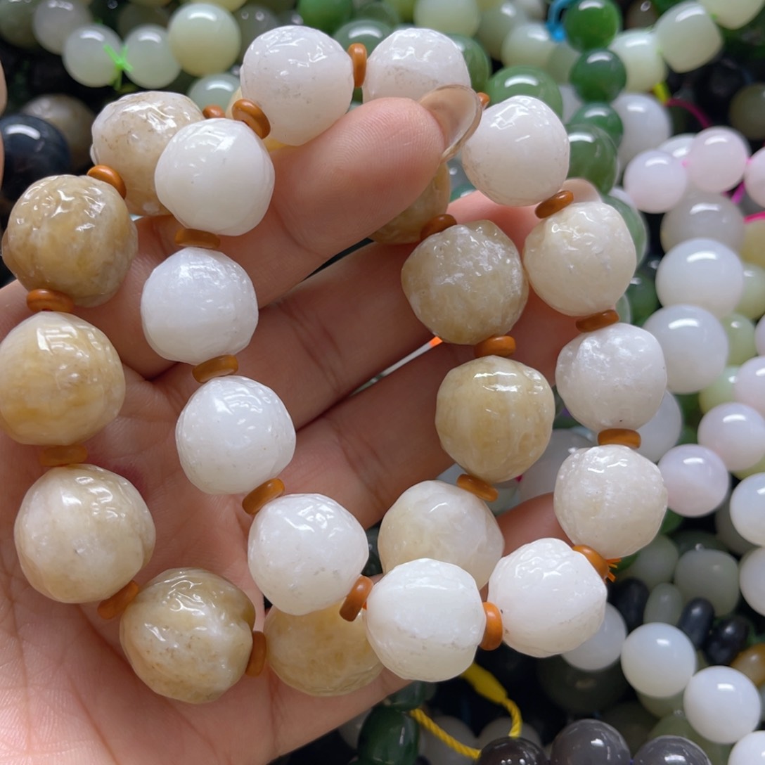 和田玉手链未镶嵌