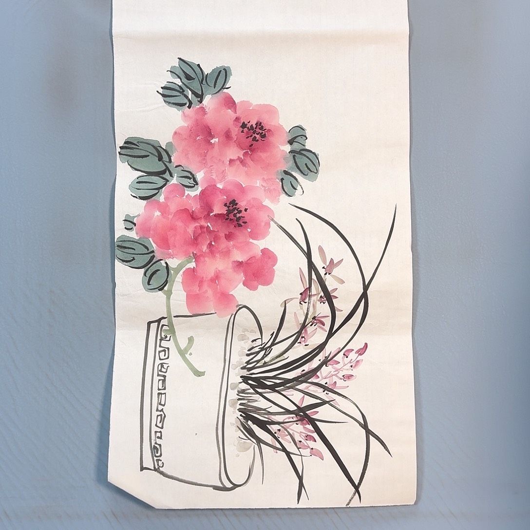 国画407 牡丹一如您