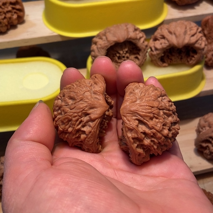 官帽文玩核桃蛇头