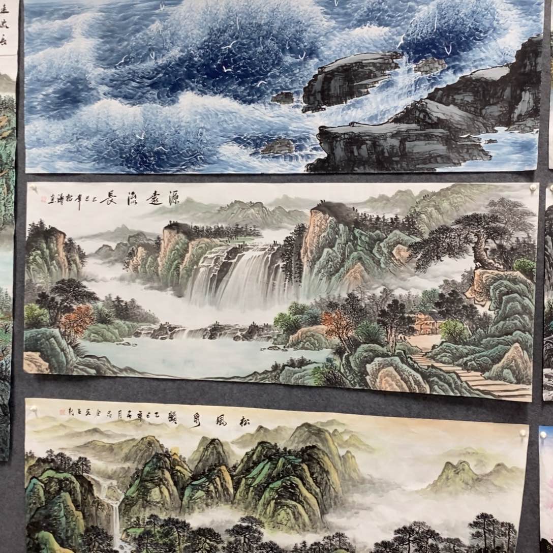 国画青**炎180✖️70画画画画画画画