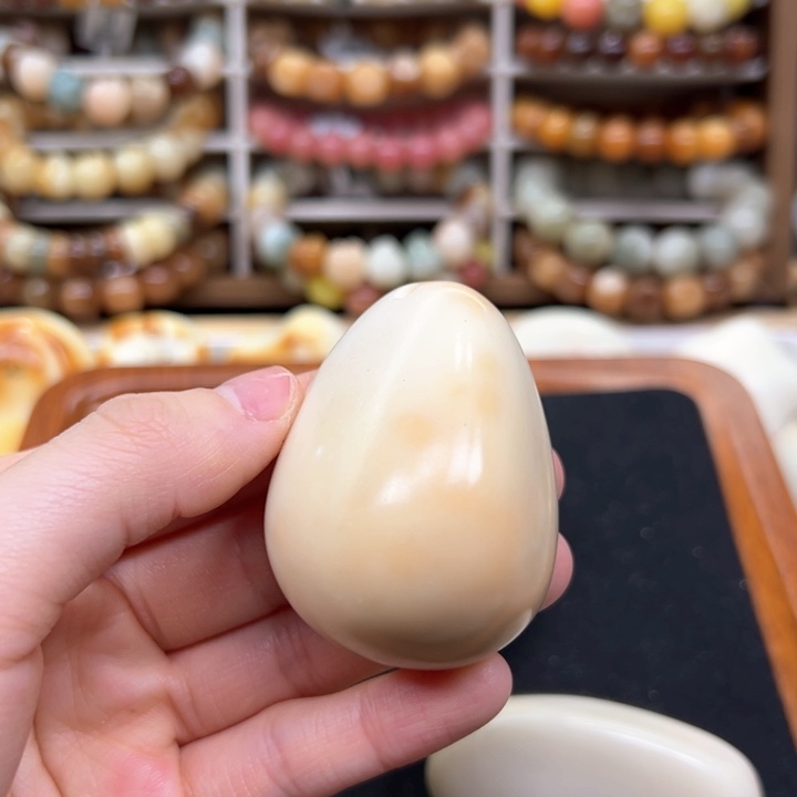 白玉菩提把件2.5.61象牙果原果把件