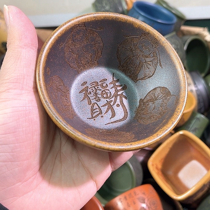 茶杯紫砂全手工紫砂主任杯