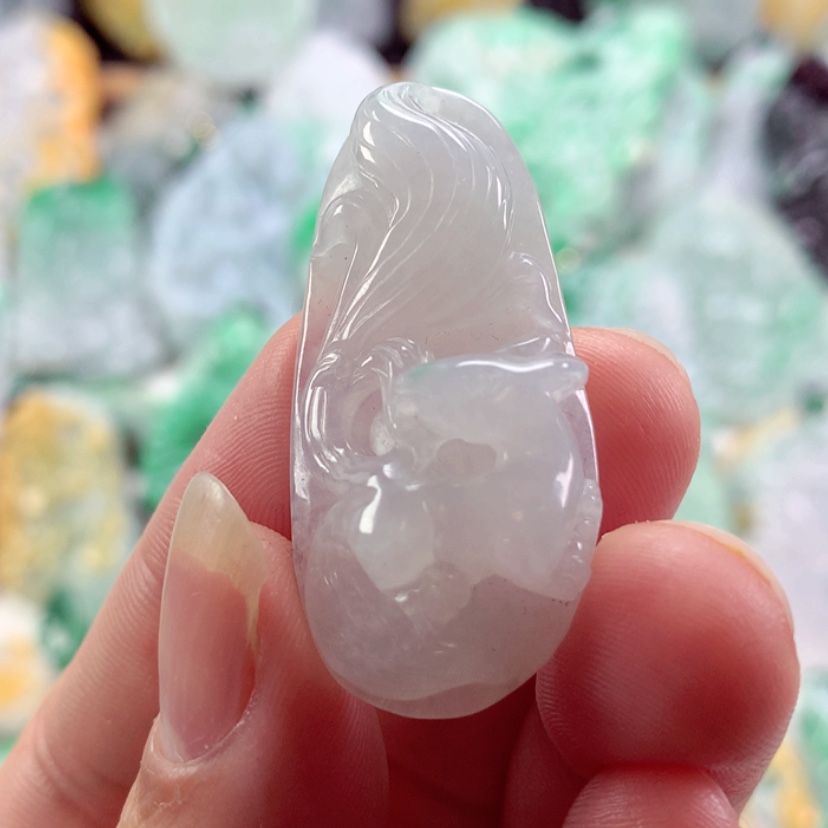 【闪购商品】翡翠吊坠(不含链)未镶嵌