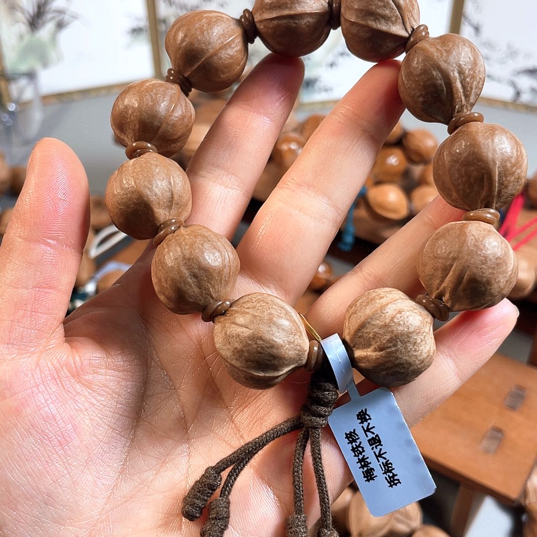 .***生手串/手链橄榄核20/22梅林铁核